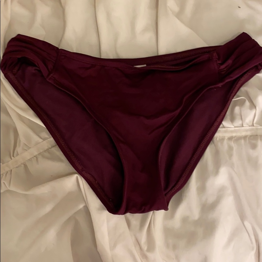 Maroon Bikini bottoms